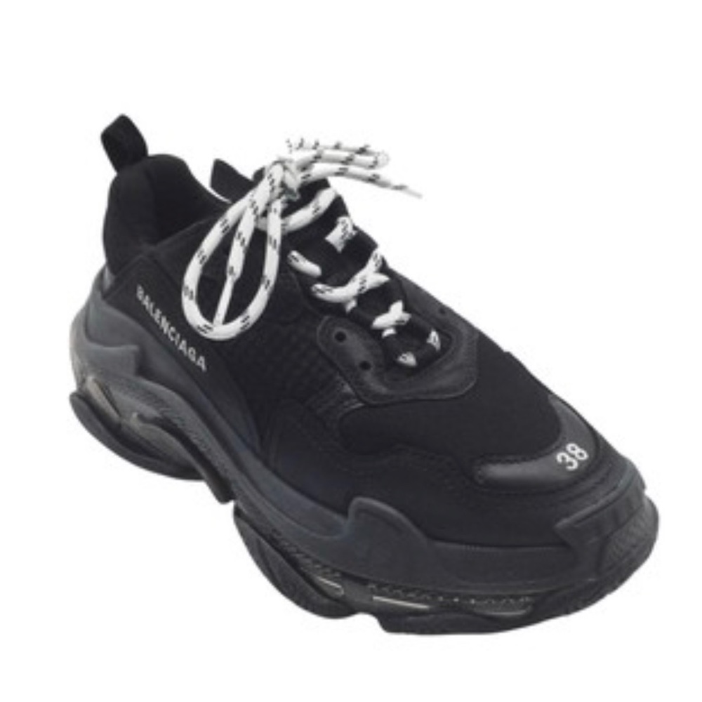 Balenciaga Black Triple S Sneaker
